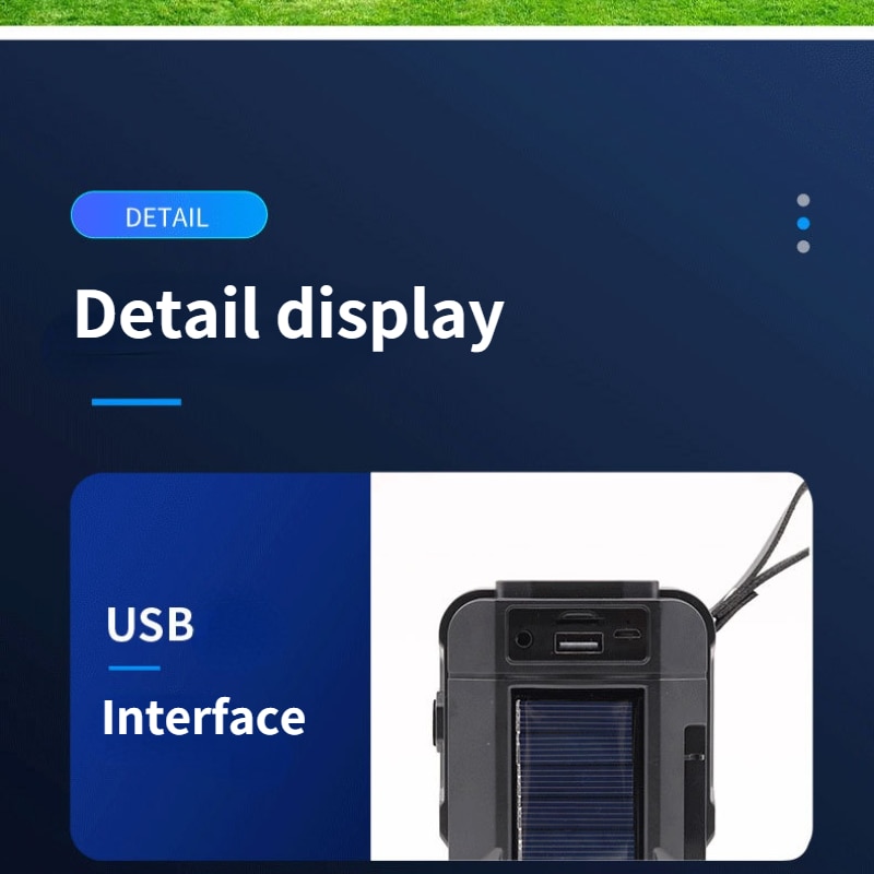 Portable Solar Charging Bluetooth Speaker