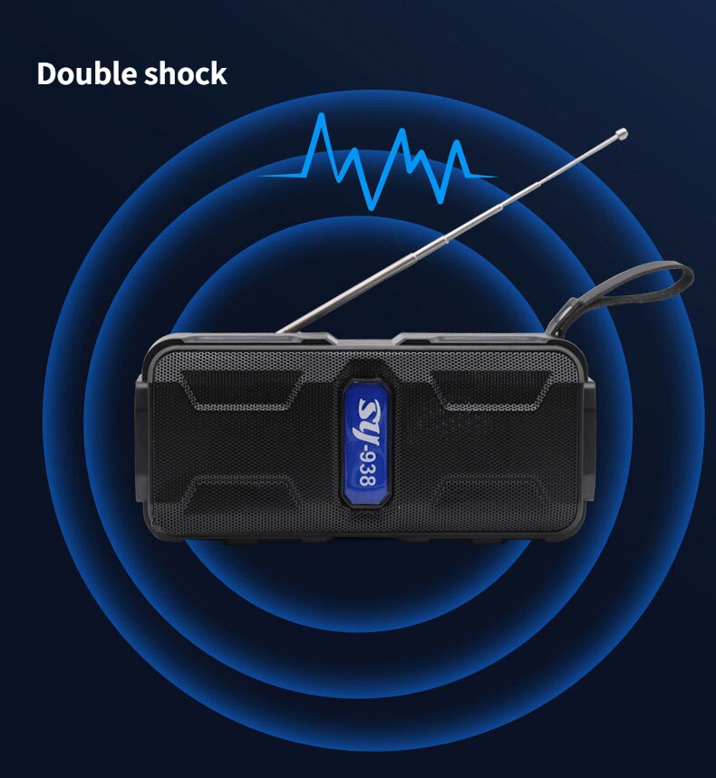 Portable Solar Charging Bluetooth Speaker